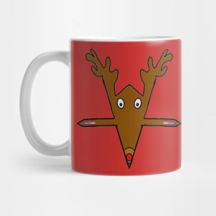 Red-Nosed Baphomet Mug